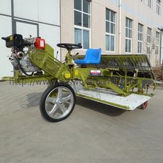 8 صفوف آلة زرع الأرز محرك الديزل 10.7mu / H آلة زراعة الأرز