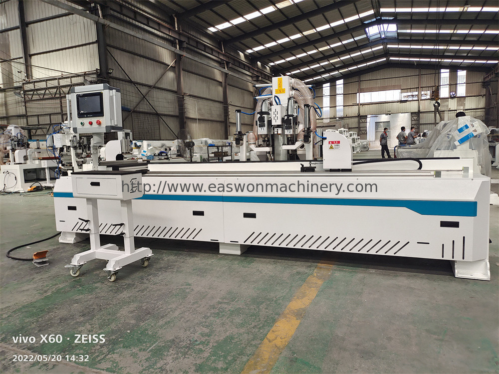 آلة بوابة حاسوبية قابلة للتخصيص مع Z axis 20 Lathe Bed Guide Rail و 750W * 2/400W * 1 Servo Motors